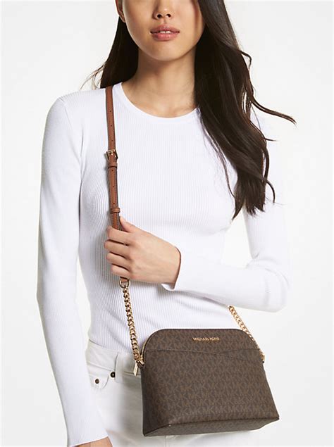 michael kors rose medium leather shoulder crossbody bag|Michael Kors new crossbody bag.